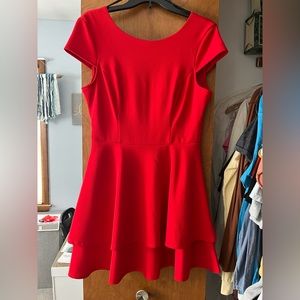 Red Fancy Summer Dress